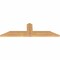 Ekena Millwork Portland Smooth Timber Gable Bracket, Western Red Cedar, 36"W x 10"H x 1 1/2"D x 3 1/2"F, 7/12 Pitch GBW036X10X0204POR00SWR - alternate 4